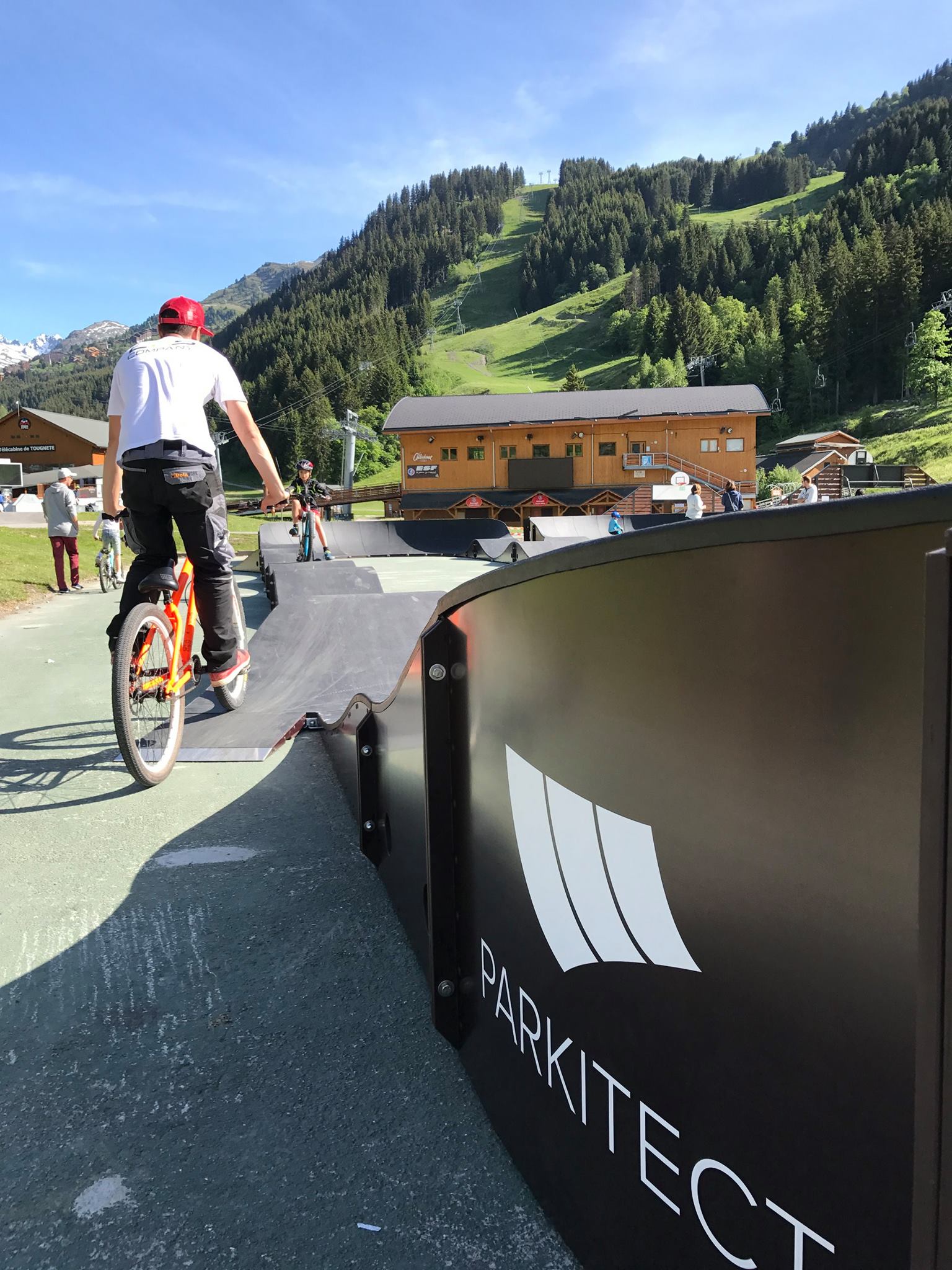 Composite pump track on sale